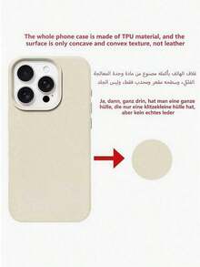 Resort Style 1pc Minimalist Summer Surfboard & Palm Tree Pattern Textured Soft Waterproof Shockproof Anti-Slip High-End Feeling Phone Case, Suitable As Birthday/Holiday Gift For Friends, Family, Couples, Compatible With Apple/ Phones 17/17PRO/17PROMAX/17Air,International Version, Not The Domestic Version - 款式1(1件) - 查看 6