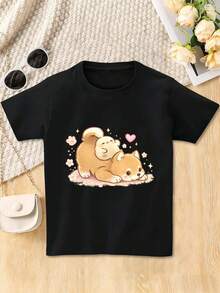 Women T-Shirts - Black - View 2