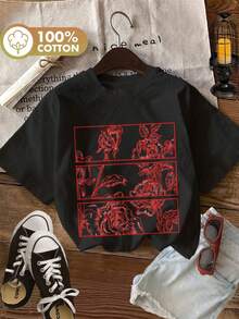 Women T-Shirts - Black - View 12