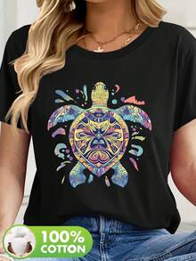 Women T-Shirts - Black - View 12