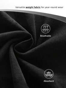 Camiseta Masculina Preta com Estampa 'Minha Identidade Está em Cristo' - Design Cristão Inspirador, Manga Curta, Gola Redonda, Estilo Casual Urbano, Conforto para Todas as Estações, Camiseta de Declaração Ousada, Ajuste Confortável, Camisetas Cristãs - Preto - Visão 6