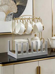 Multifunctional Vertical Pot Lid Rack, Durable Plastic Pot Lid Holder, Space-Saving Hanging Rack Suitable For Pots, Pans, Plates (Outdoor Use), Practical Rack - Multicolor - View 10