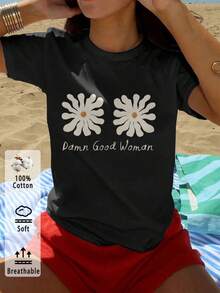 Women T-Shirts - Black - View 11
