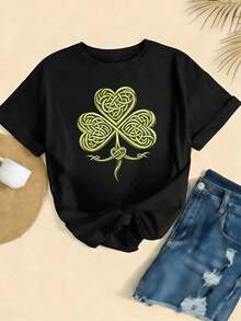 Women T-Shirts - Black - View 2