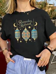 Women T-Shirts - Black - View 1