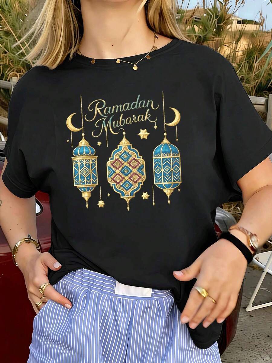 Women T-Shirts - Black - View 1