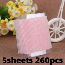 Natural Fiber Eyelid & Nose Lifting Strips, Invisible Fiber Strips, Waterproof & Sweat-Resistant, Double Eyelid & Nose Shaping Stickers - Multicolor - View 7