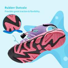 Boys & Girls Toddler/Little Kid/Big Kid Outdoor Summer Sandals - Màu tím - Xem 8