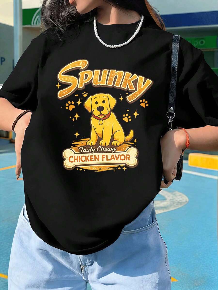 Women T-Shirts - Black - View 1