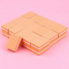 50pcs Mini Foam Nail Files Square Polishing Blocks Nail Shaping Manicure Tools, Assorted Colors - Multicolor - View 7