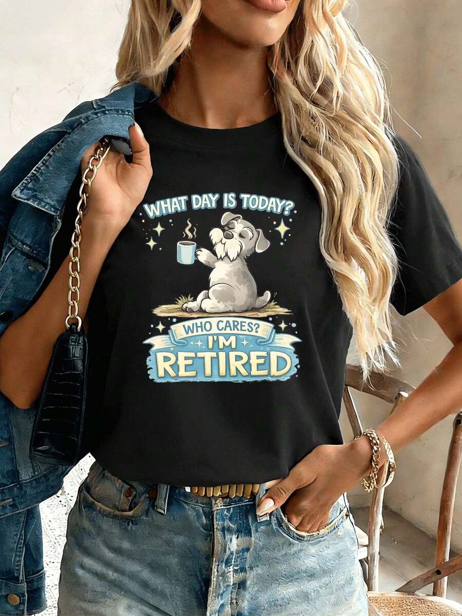 Women T-Shirts - Black - View 1