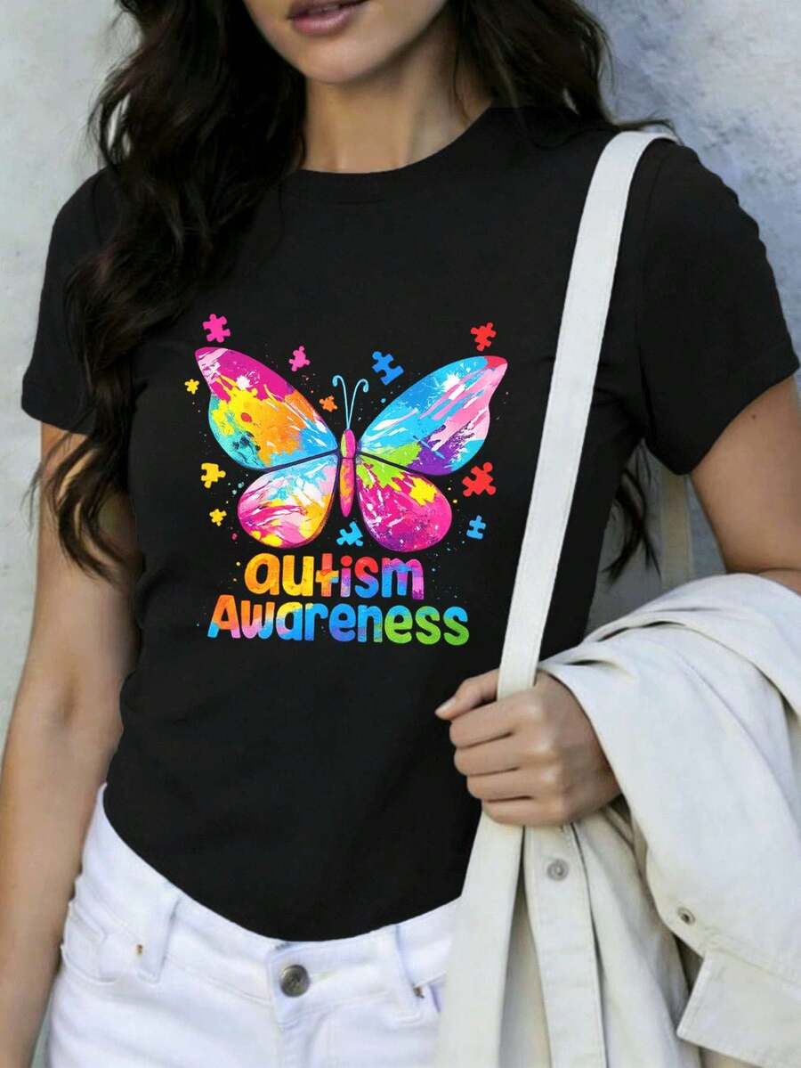 Women T-Shirts - Black - View 1