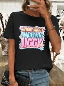 Women T-Shirts - Black - View 1