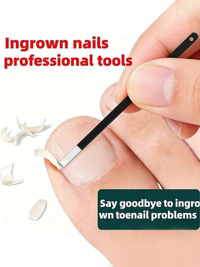 Stainless Steel Pedicure Tool Set, Callus Remover, Nail Clipper For Ingrown Nails