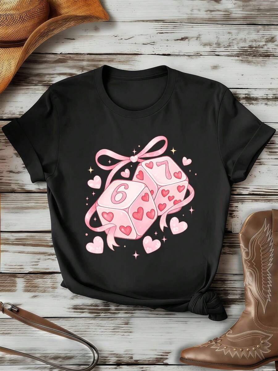 Women T-Shirts - Black - View 1