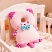 Almohada protectora para la cabeza del bebé, almohadilla de protección para la cabeza del bebé para aprender a caminar, esterilla ajustable de protección para la cabeza, cojín de protección anti-caída para niños, protector de cabeza de bebé súper suave, almohada anti-caída para bebés - Multicolor - Ver 2