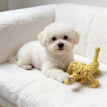1pc Yellow Elephant Trunk Braid Dog Rope Toy - A Durable Biting Toy Suitable For Small/Medium-Sized Dogs, An Interactive Pet Toy That Helps Dogs Grind Their Teeth, Clean, And Play Interactively - Multicolor - View 10