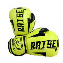 1 par de guantes de boxeo de malla transpirable para adultos, adecuados para entrenamiento de kickboxing, gimnasio y uso en el hogar - Multicolor - Ver 7