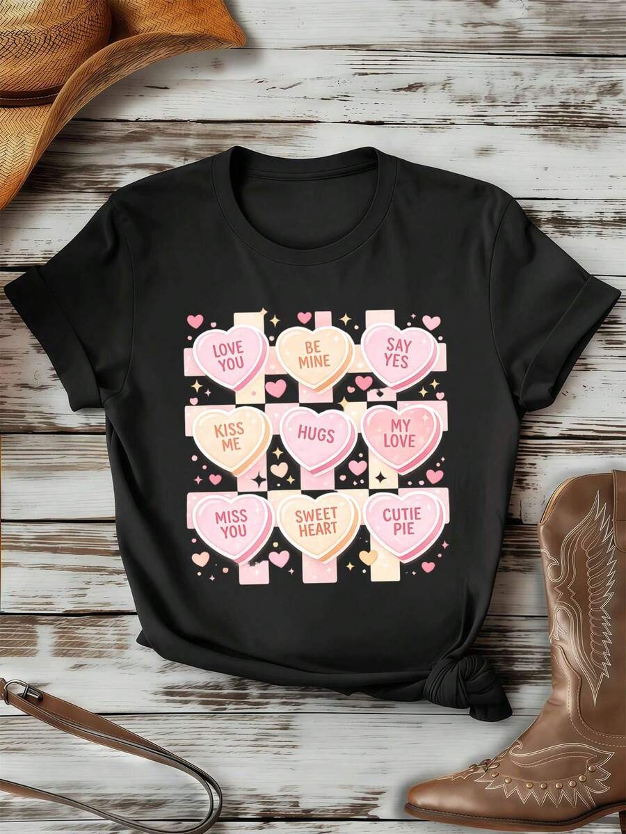 Women T-Shirts - Black - View 1