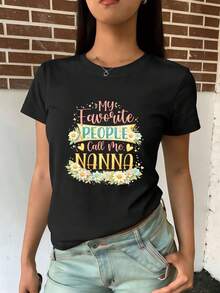 Women T-Shirts - Black - View 2