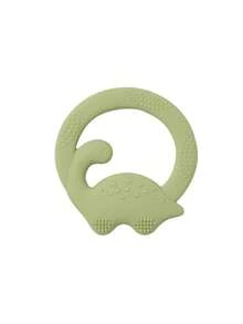 1 pieza Mordedor de silicona para bebé con forma de dinosaurio, adecuado para la dentición, masticación y juego diario de infantes - Multicolor - Ver 54