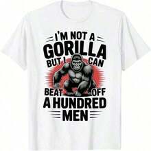 2026 Summer ShirtsNo More Mr Nice Guy Funny Wolf Unhinged Brainrot-ShirtLoose And Comfortabletops Graphic Tee Shirts Western Graphic Tees Men Clothes Camisas Para Hombre Graphic Tees Women Clothes Summer Tops Summer Clothes Graphic Tees - 白色 13 - 查看 1