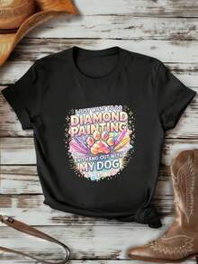 Women T-Shirts - Black - View 1