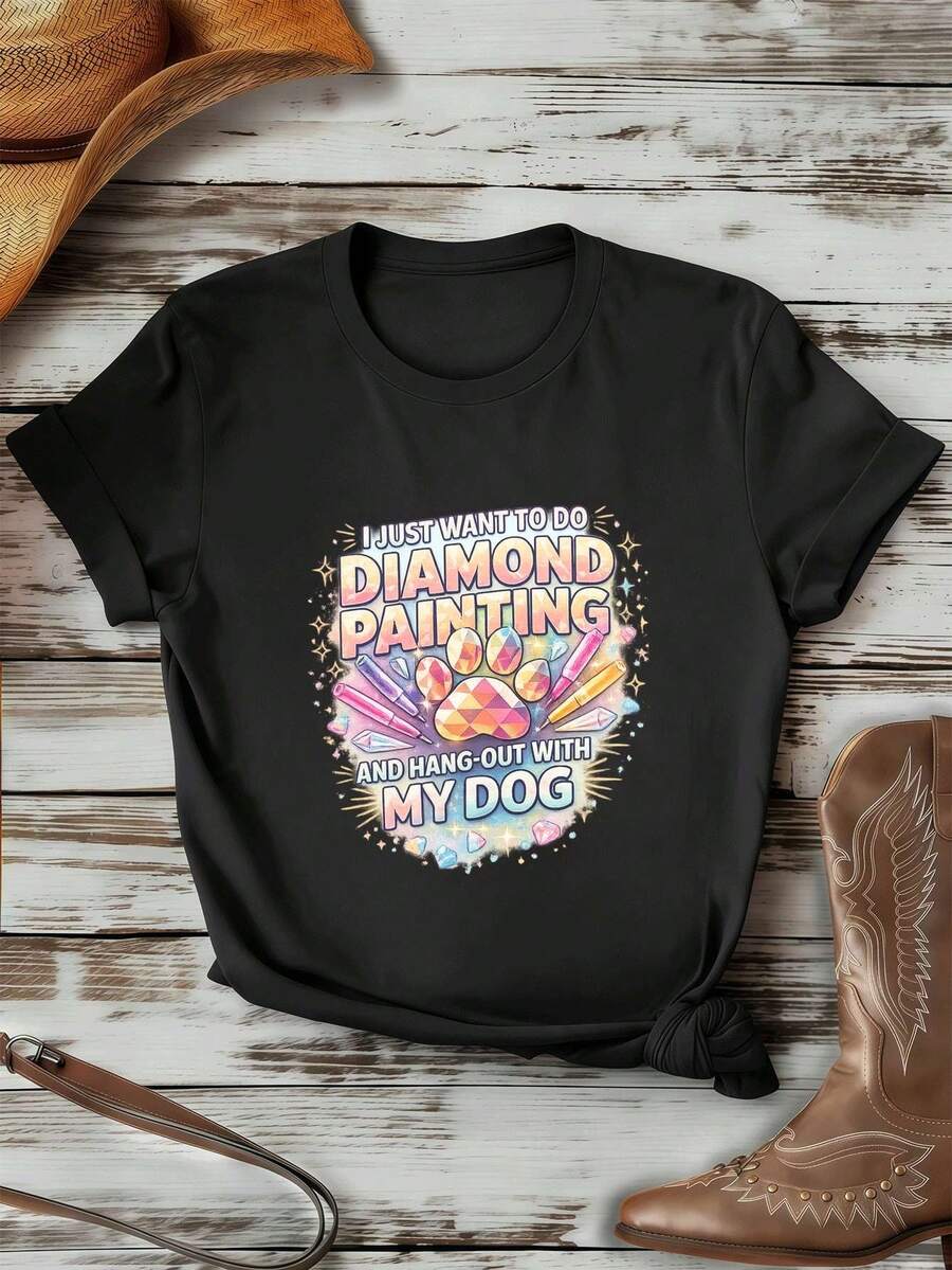 Women T-Shirts - Black - View 1