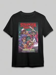 Camisetas masculinas - Preto - Ver 1