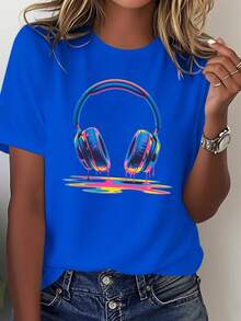 Women T-Shirts - [White] - View 7