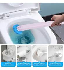 Cepillo Para Limpiar Inodoro Escobilla Desechable Baño 24pcs - 1 - Ver 2