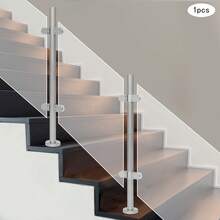 SanBouSi Stainless Steel Glass Railing System Tempered Glass Balcony Railing Deck Balustrade Handrail - Middle Post - View 7