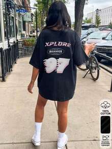 Women T-Shirts - Black - View 8