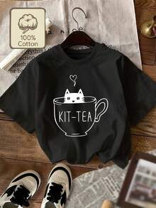 Women T-Shirts - Black - View 12