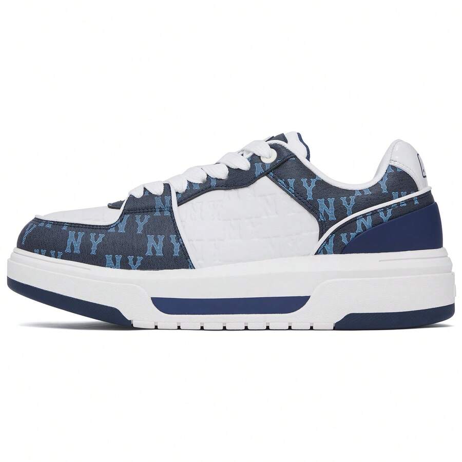 MLB Chunky Liner Low Top Casual Shoes Unisex Navy Blue Navy Blue - Navy Blue - View 1