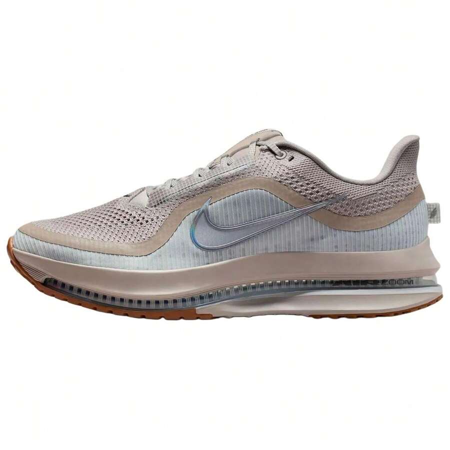 Nike Pegasus Premium Running Shoes Men's Gray Beige Grey Rice - Gray Rice - View 1