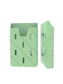 硅胶手机支架挂件，适用于Bogg包包 - 通用手机壳配件，适用于手机、数码化妆品收纳架套装，适合存放手机、移动电源、口红、梳子、钥匙、眼镜和其他个人物品，采用EVA材质，可用作收纳袋、沙滩包收纳袋、游泳沙滩包收纳袋，柔软、防水、耐磨、易清洁、可重复使用 - 彩色 - 查看 15