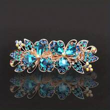 Women's Rhinestone Elegant Hair Clip, Ponytail Clip Hair Accessory - A - View 10