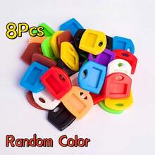 Colorful Key Identification Caps, Writable Key Label Caps, Flexible Key Labels, Suitable For Home, Office, Car Key Organization - Multicolor - View 14