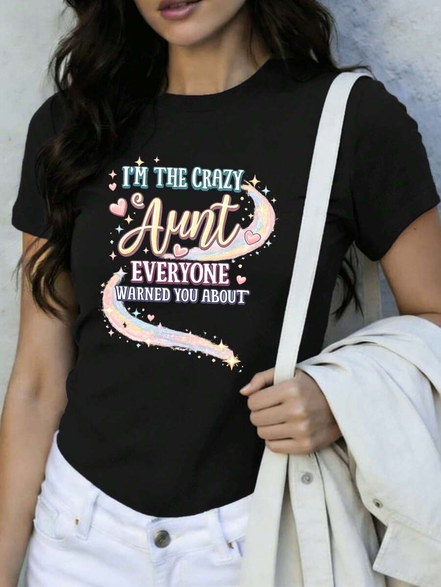 Women T-Shirts - Black - View 1