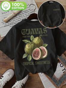 Plus Size T-Shirts - Black - View 1