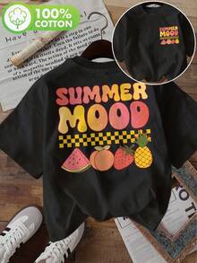 Plus Size T-Shirts - Black - View 1