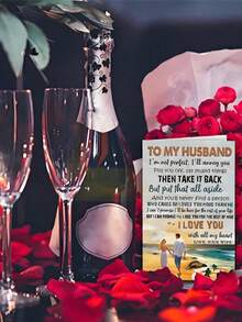 1 Thiệp chúc mừng kỷ niệm/Ngày Valentine đầy cảm xúc, với hình ảnh một cặp đôi nắm tay nhau dạo bước trên bãi biển lúc hoàng hôn, chứa đựng những lời chúc chân thành bên trong, món quà tuyệt vời nhất dành cho người bạn yêu thương. Thiệp chất lượng cao kèm phong bì. - A - Xem 2
