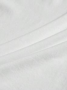 ropa de mujer ModeFlare Wear Camiseta de manga corta con cuello redondo y estampado de pizza deliciosa para niño, ideal para el verano, camisas de mujer - Blanco - Ver 3