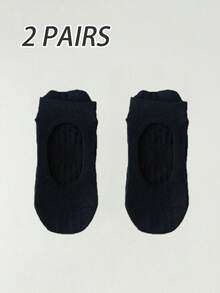 1/2/4 Pairs Foot Mesh Breathable Non-Slip Socks, Yoga Pilates Ankle Socks, Pure Cotton Sports Boat Socks For Women - Multicolor - View 12