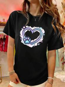 Women T-Shirts - Black - View 1
