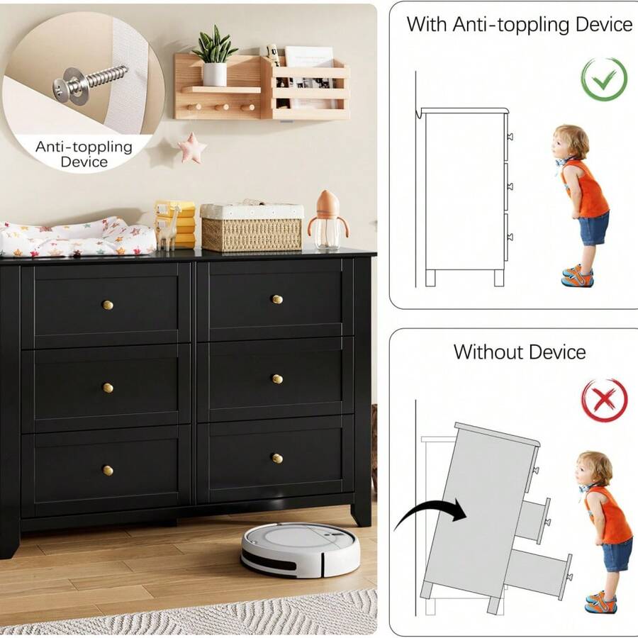 Closet Racks - Schwarz - Übersicht 1