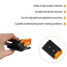 Toolstack Tool Belt Clips Secure Fit For Tool Pouches, Heavy-Duty Fastener Attachment - TSK-150 - View 6