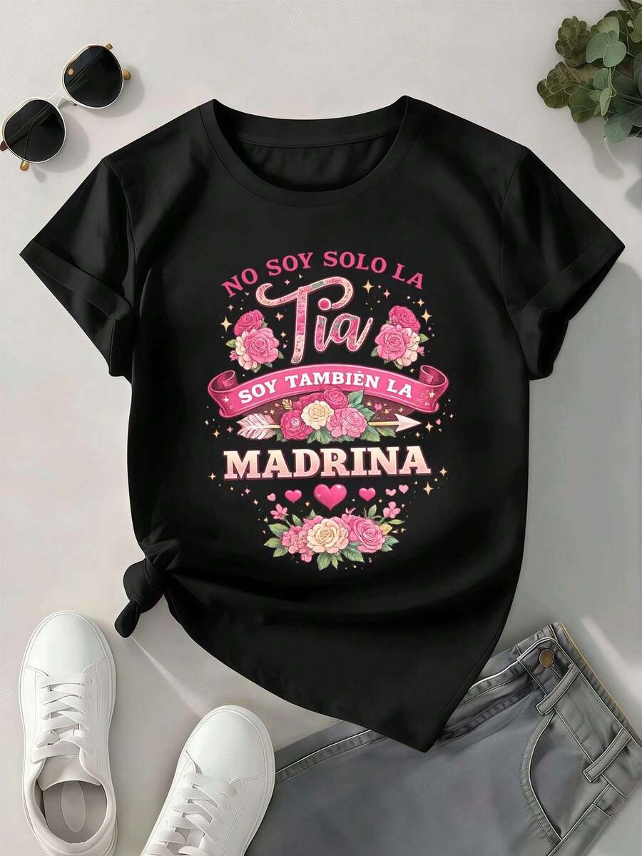 Women T-Shirts - Black - View 1