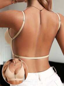 Áo ngực không gọng, không lưng, liền mạch dành cho nữ - Rượu sâm banh - Xem 2
